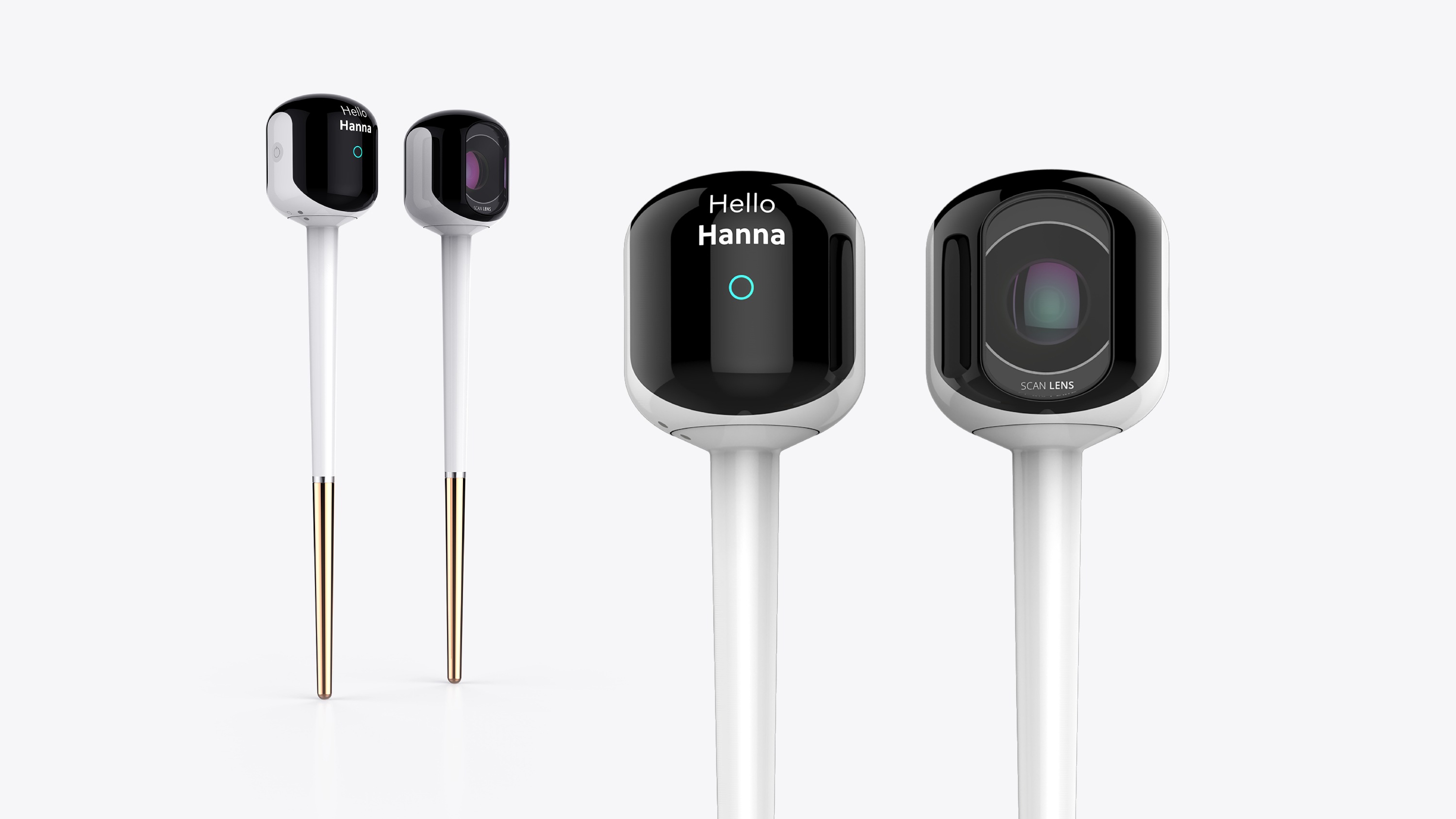 Interface Design Project - rendering of a device for food allergy sufferers