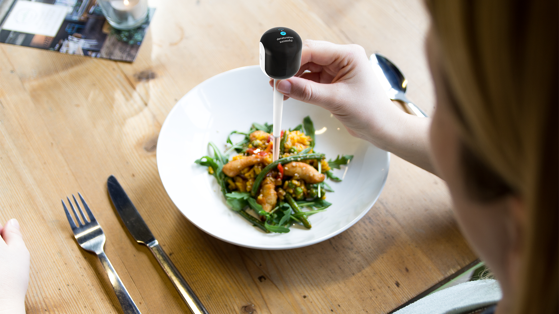 Interface Design Project - context rendering of a device for food allergy sufferers